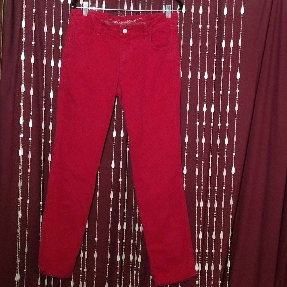 Size 10 Vintage Old Navy Red Jeans - The Sweetheart